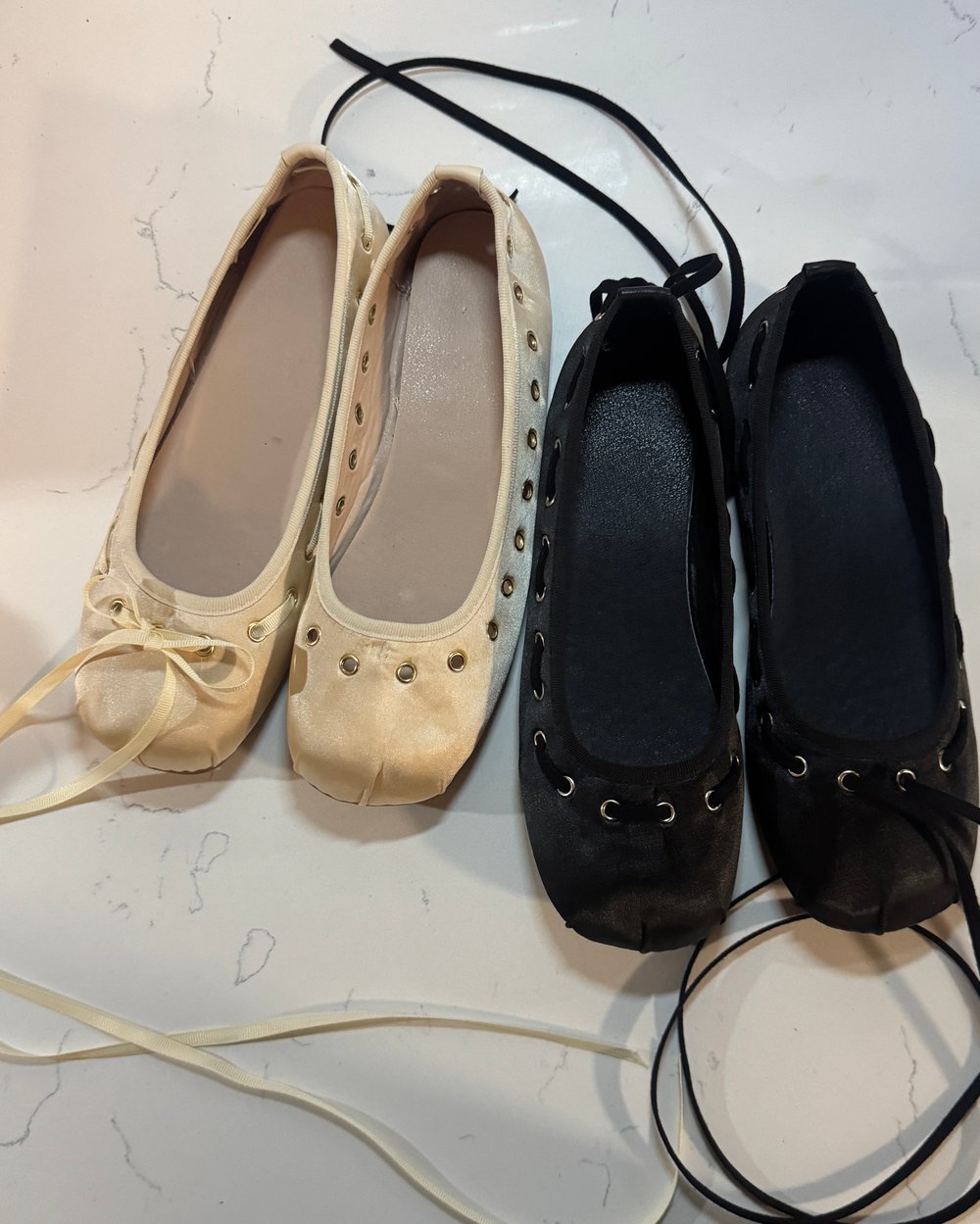a ballerina flat