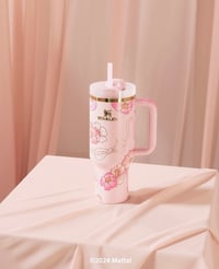 Image 4 of Barbie™️ X Stanley “80’s Peaches ‘N Cream” | 40 Oz. FlowState Quencher