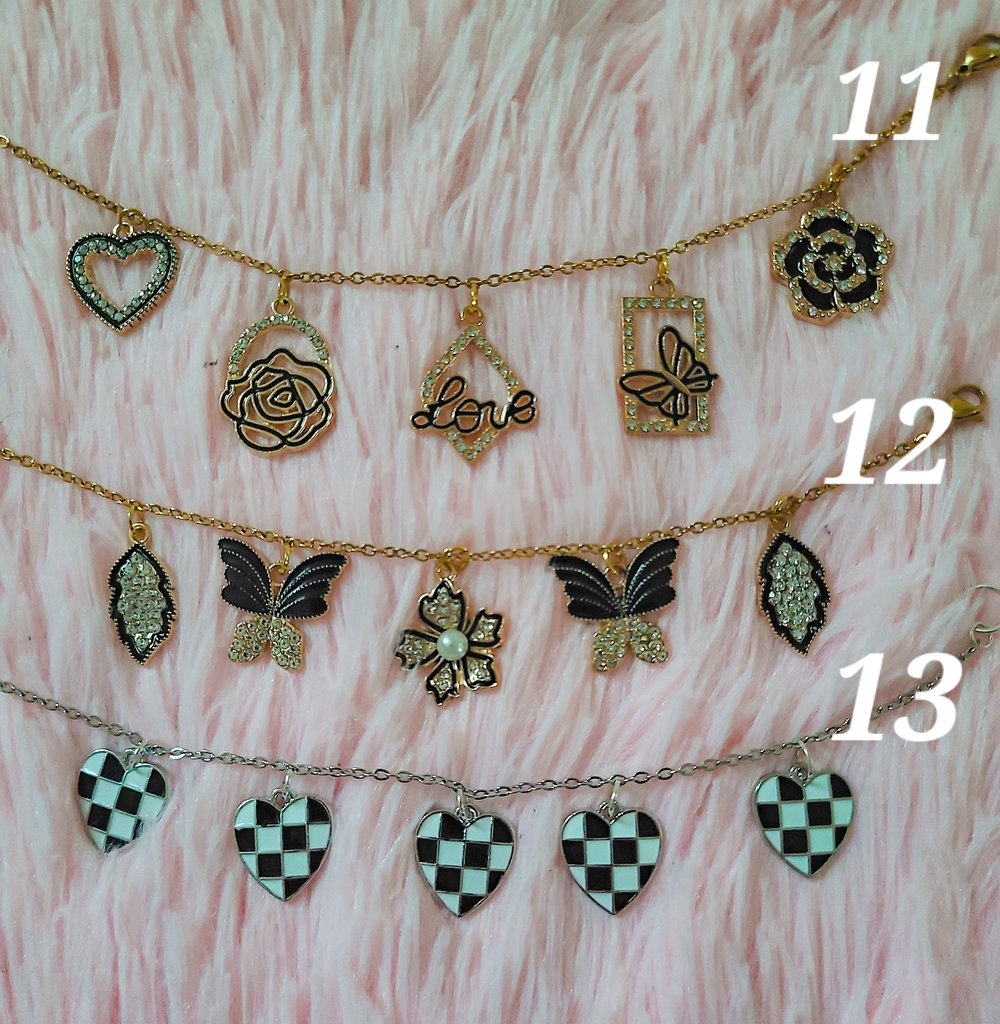 Image of Black & White Bracelets