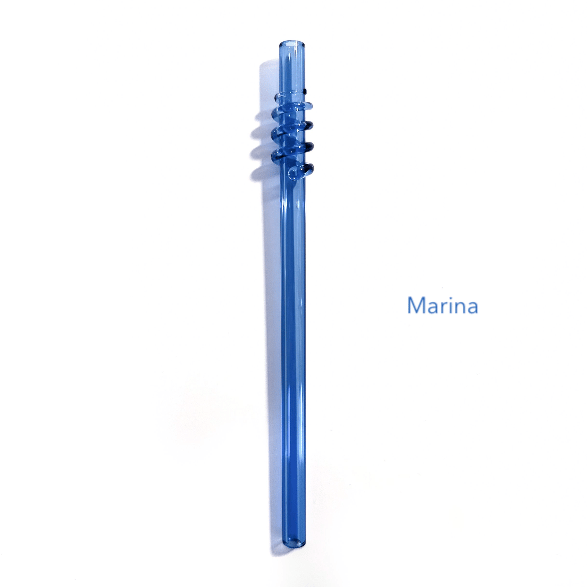 Image of spiral straw in marina