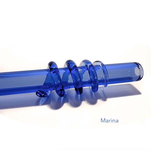 Image of spiral straw in marina