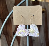 Image 2 of Dangling polymer clay hearts