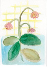 Image 2 of Flowers from a picnic Original Watercolor