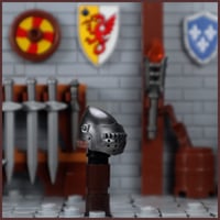 Image 1 of Grand Bascinet (With Visor) - Forgebrick
