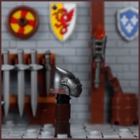 Image 2 of Grand Bascinet (With Visor) - Forgebrick