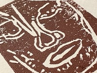 Image 3 of "Andy" - Block Print (4.3" x 8.6")