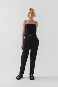 Image 1 of foemina  Viola Pant | Black Jacquard