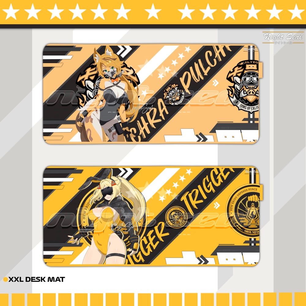 Image of ZZZ x Bunny /  Desk mats (2025) 