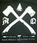 Image of "Back Woods Michigan Metal" Back Patch