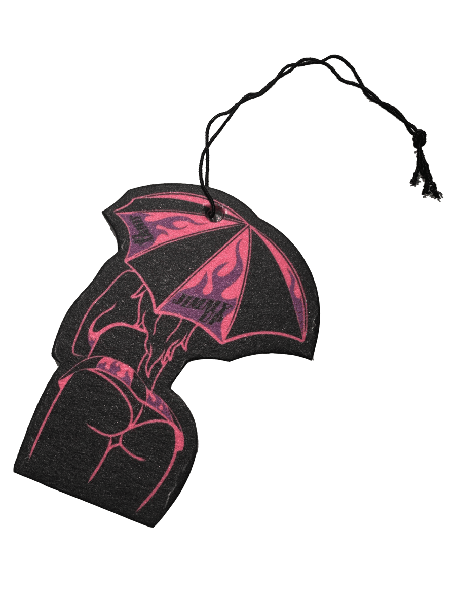 Image of Umbrella Girl Air Freshener - Pink & Purple Flame