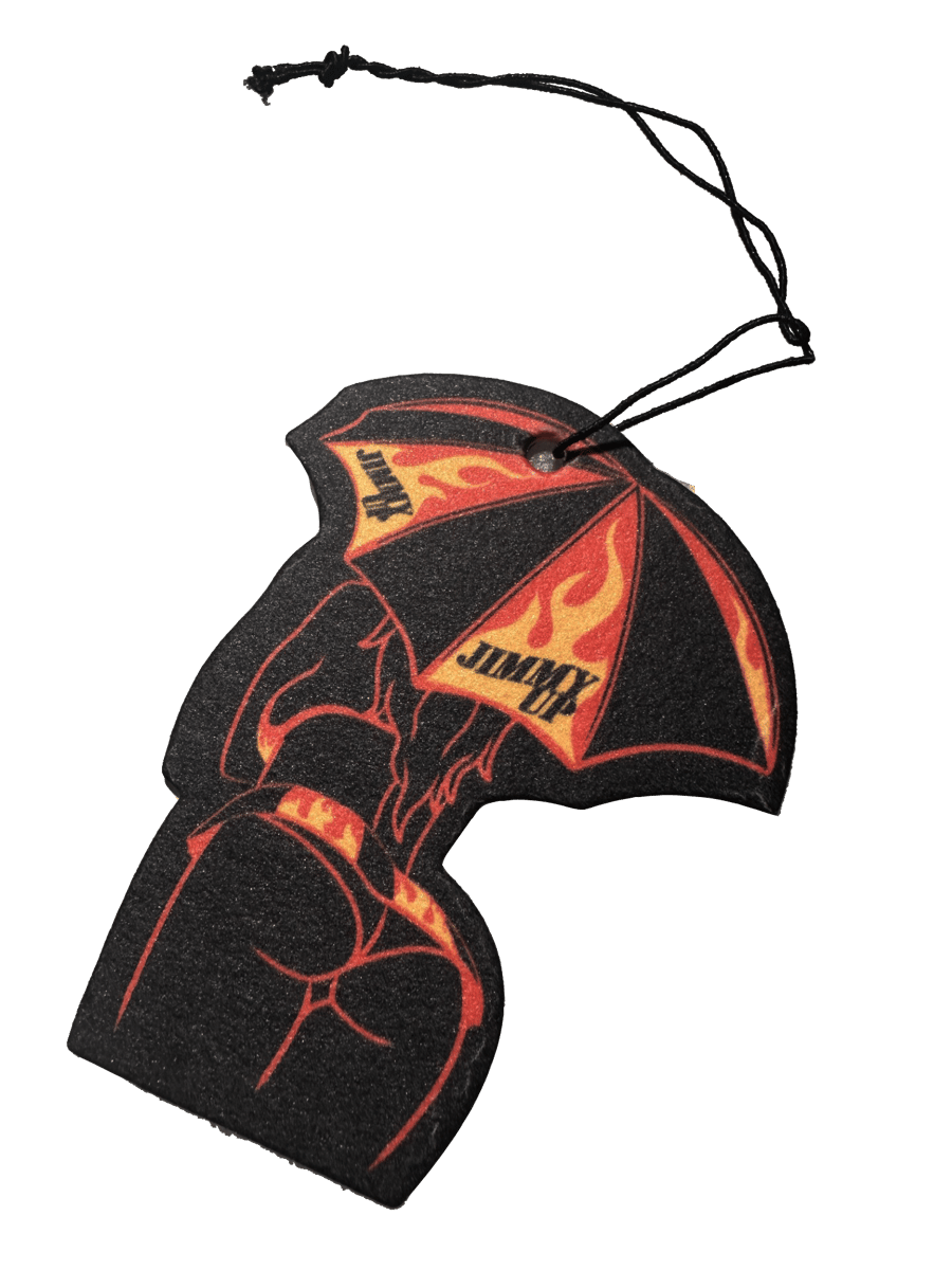 Image of Umbrella Girl Air Freshener - Red & Orange Flame