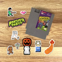 Image 2 of Monster Party Sticker Set (28 Pieces)