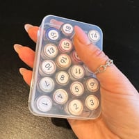 Image 5 of Mini Eye Pigment collection – 19 Vibrant Colors + 1 color Bonus, Compact  Packaging