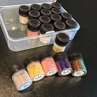 Image 2 of Mini Eye Pigment collection – 19 Vibrant Colors + 1 color Bonus, Compact  Packaging
