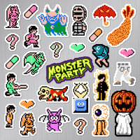 Image 1 of Monster Party Magnet Set (28 Pieces)