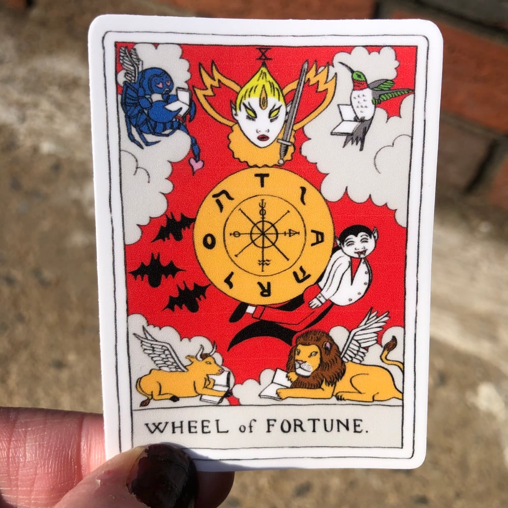Wheel of Fortune sticker