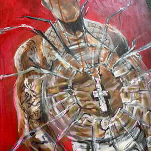GRODT ORIGINAL PAINTING 24x24"