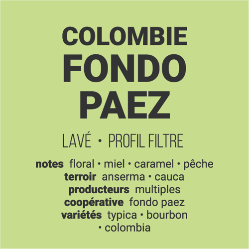 Image of Fondo Paez - Colombie BIO | FILTRE