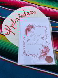 Image 3 of Mi real y yo contra el mundo Valentine’s Day card