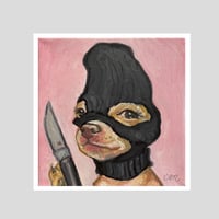 little bandit ~ art print