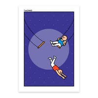 Image of Trapeze - A4 - signed