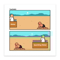 Image of Sparkling Water - signed