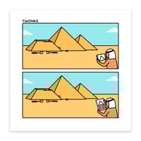 Image of Pyramids - signed