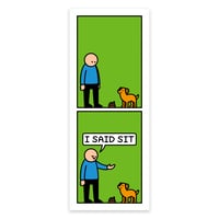 Image of Sit bookmark