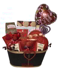 Image 1 of Happy Valentine's Day Gift Basket
