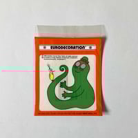 Image 1 of Décalcomanie Barbapapa harpe stock neuf années 70