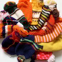Image 3 of Casquette laine pompon 12/18 mois stock neuf années 70