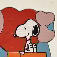 Image 3 of Puzzle Snoopy coeurs Fisher Price seconde main années 80