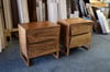 CLIPPED WING BEDSIDE DRAWERS