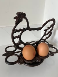 Image 1 of Cast Iron Egg Holder