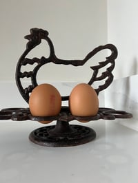 Image 3 of Cast Iron Egg Holder