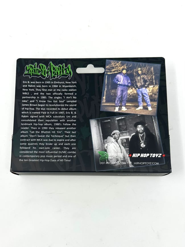 ERIC B & RAKIM subway car & tee