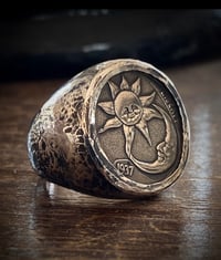 Image 1 of Sun & Moon Hobo Ring