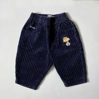 Image 1 of Pantalon velours Snoopy 6 mois seconde main années 90