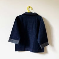 Image 2 of Veste jean Snoopy 18 mois seconde main années 90