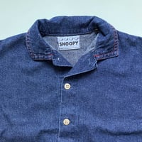 Image 5 of Veste jean Snoopy 18 mois seconde main années 90