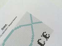 Image 4 of Grace Cross Stitch Pattern PDF