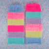 Knit Leg Warmers: Magic Candy