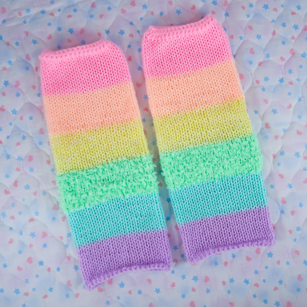 Knit Leg Warmers: 12