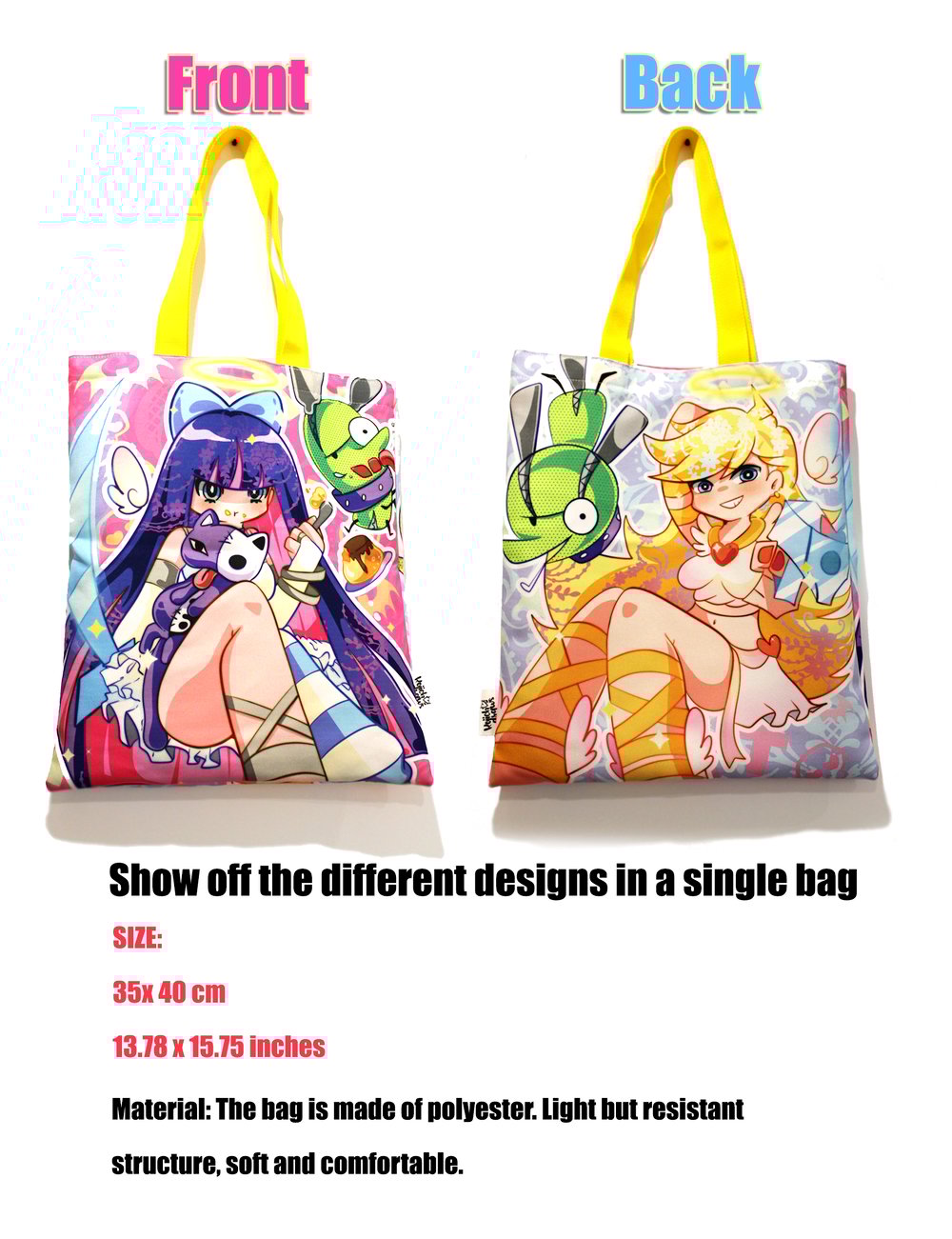 Shoulder Tote bag (Panty & Stocking with Garterbelt) Koiicho Design