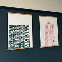 Image 5 of Salford Shopping City towerblock screenprint on paper