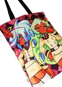 Image 2 of Shoulder Tote bag Kneesocks & Daemon (Panty & Stocking with Garterbelt) Koiicho Design