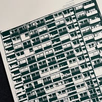 Image 3 of Towerblock screenprint on paper