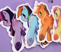 Image 2 of Frosted Stickers My Little Pony