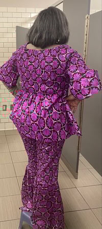 Image 2 of Popping Purple 3pc pants outfit
