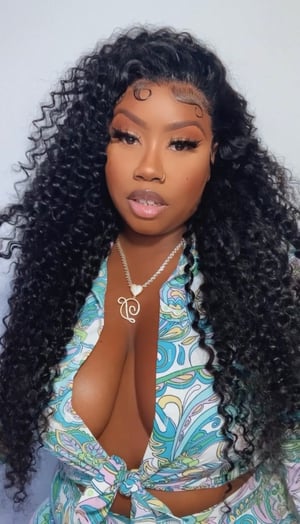 Image of 13x5 Deep Curly Lace Front Wig in 26”